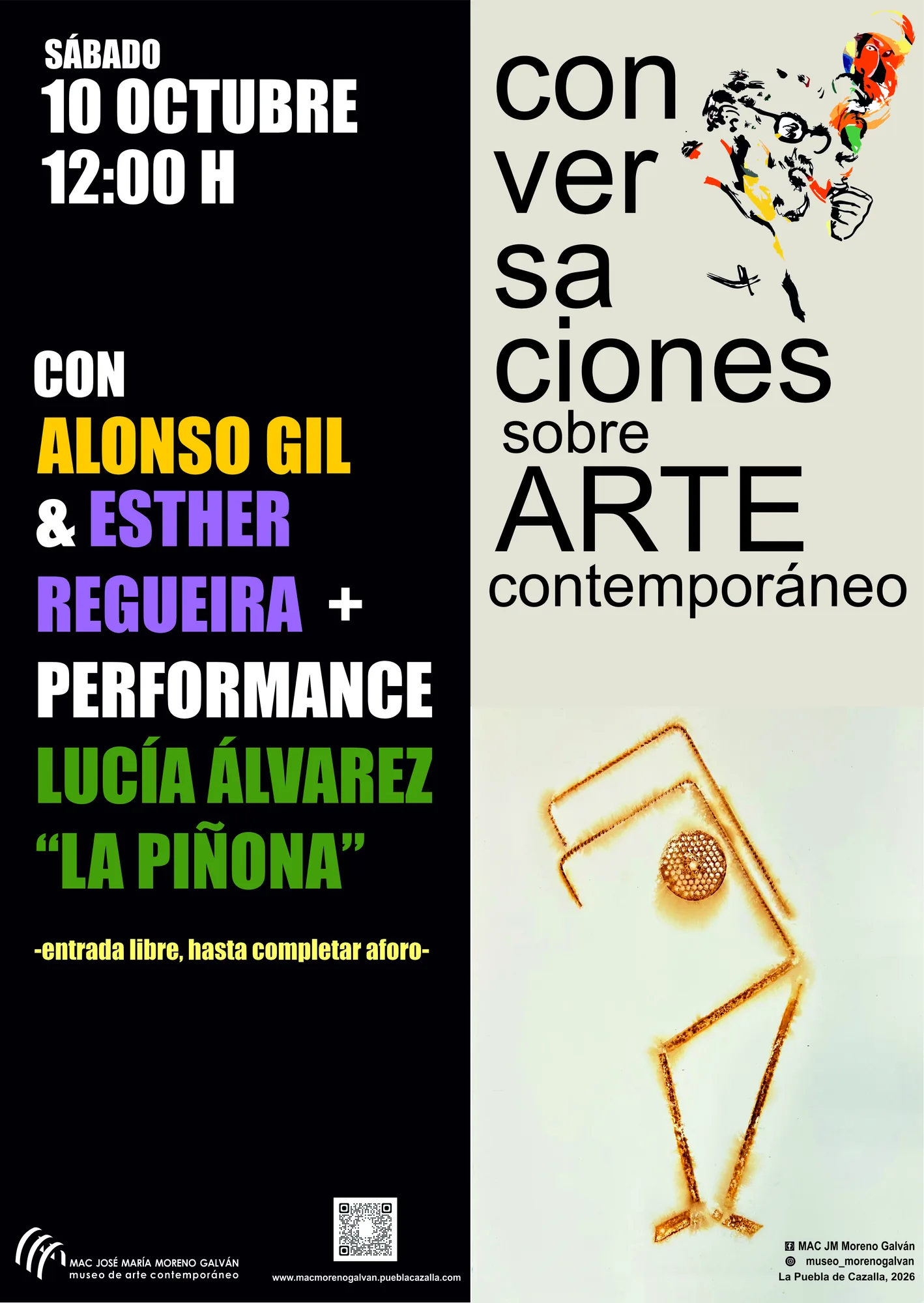 Conversaciones sobre arte contemporáneo con Alonso Gil y Esther Regueira