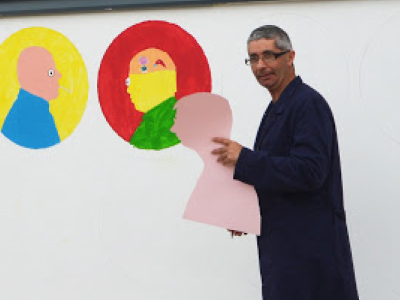 Pintura Mural en el Centro Ocupacional