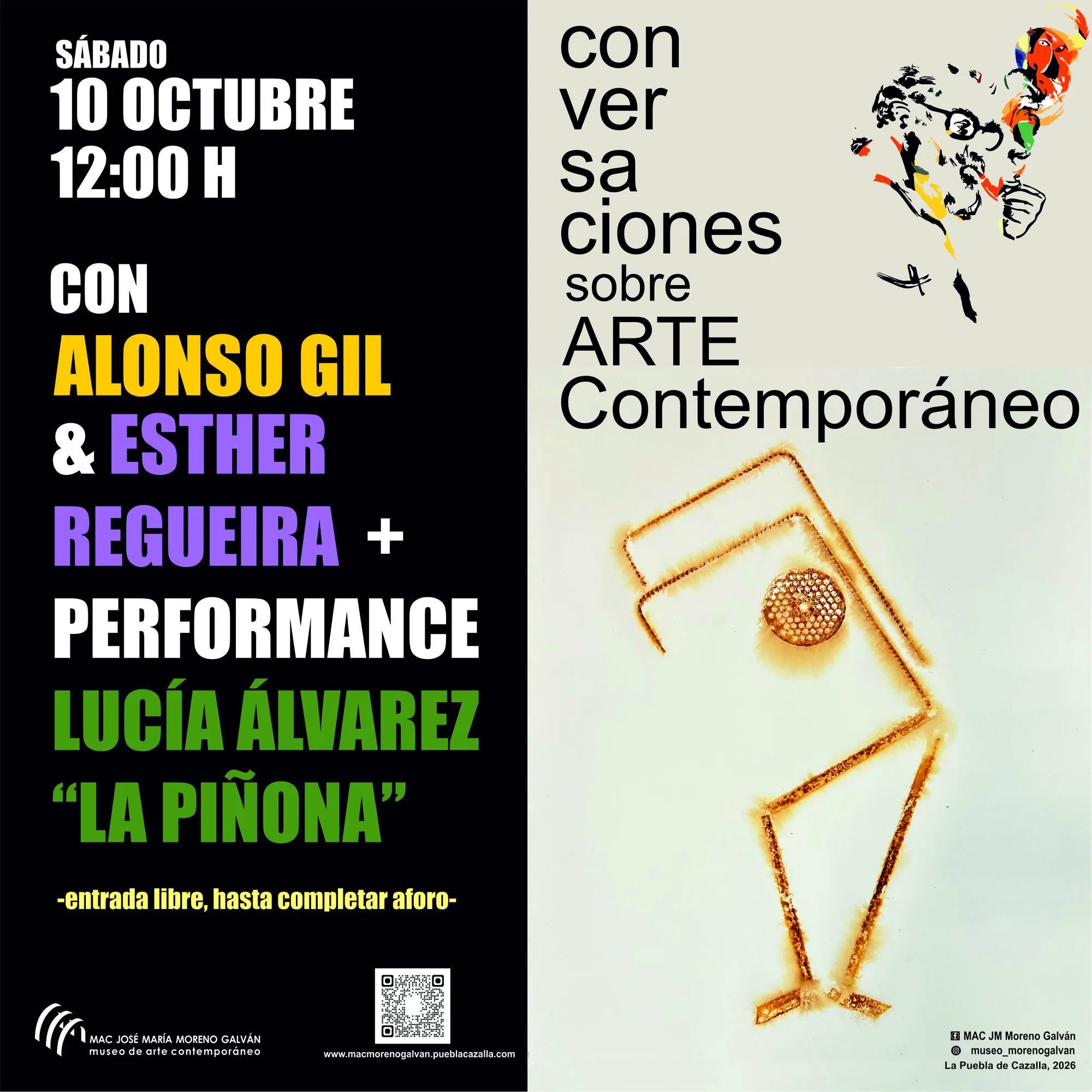 Conversaciones sobre arte contemporáneo con Alonso Gil y Esther Regueira